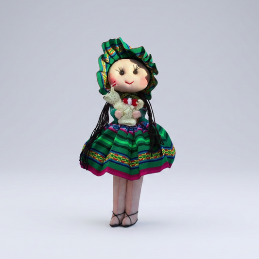 Handmade Andean Doll "Cholita"