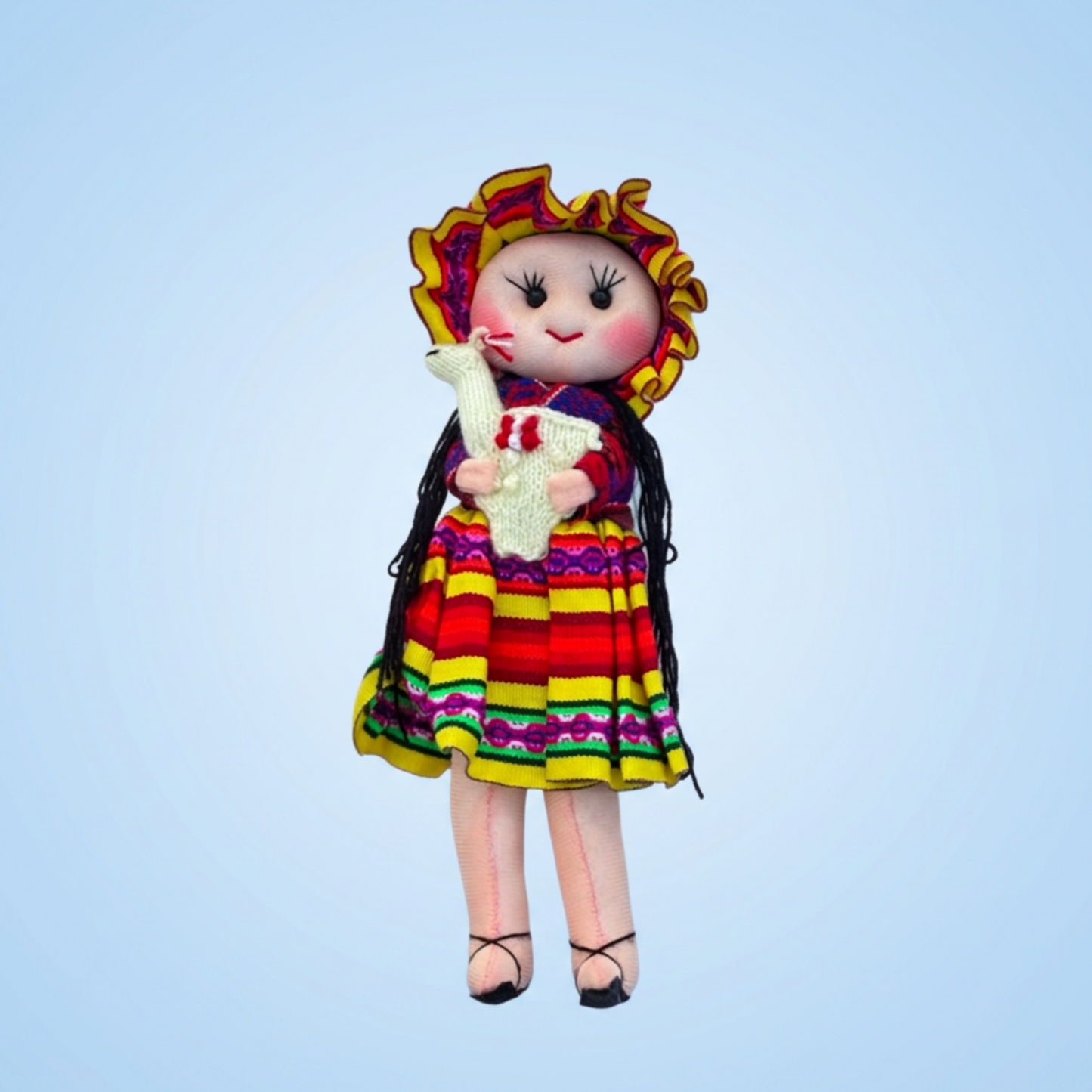 Handmade Andean Doll "Cholita"