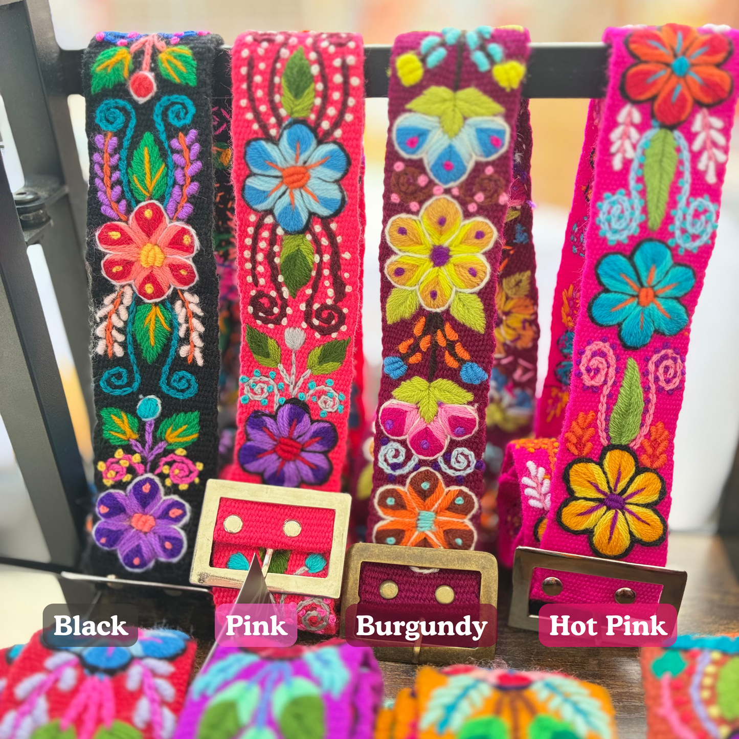 Peruvian Embroidered Belt