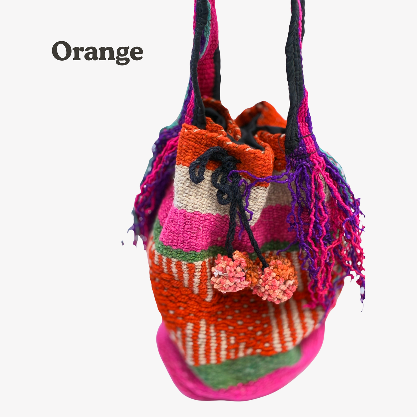 Handmade Peruvian Bucket Bag