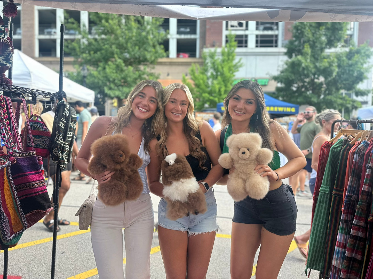 Alpaca Fiber Teddy Bear