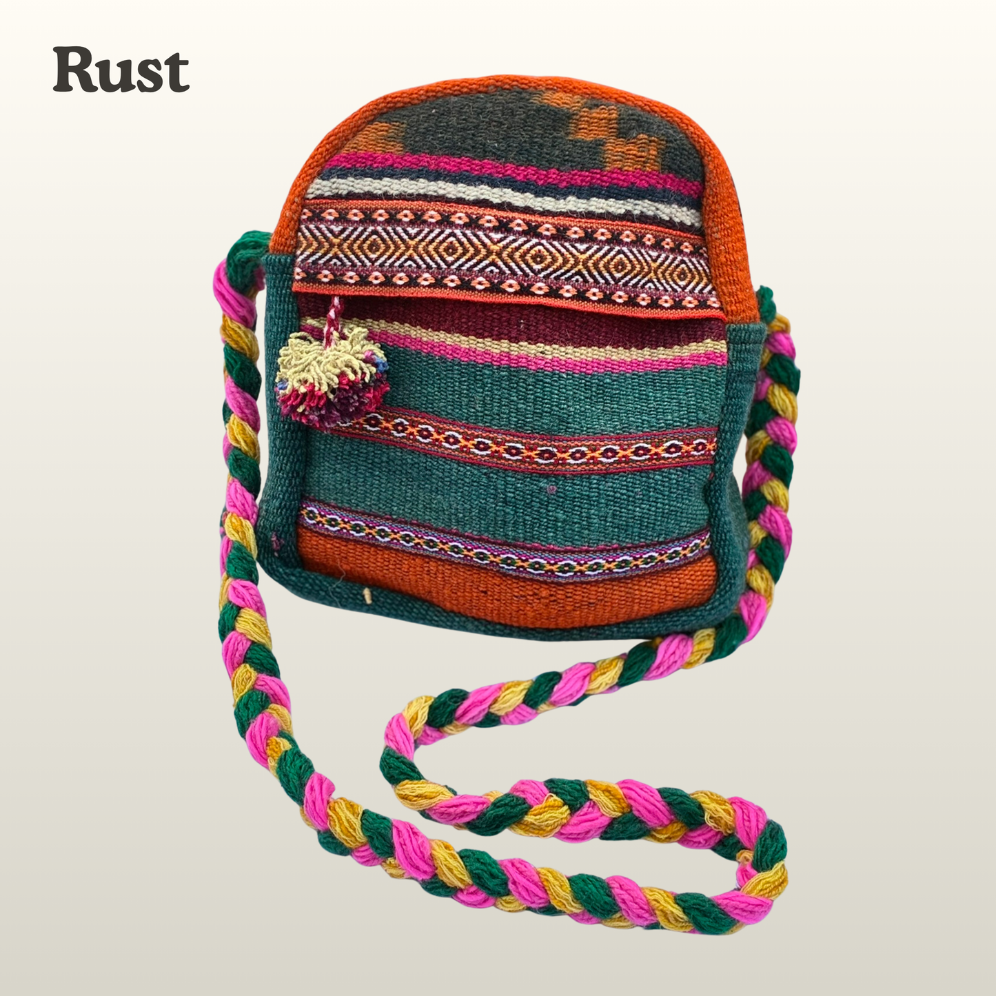 Peruvian Braided Strap Bag