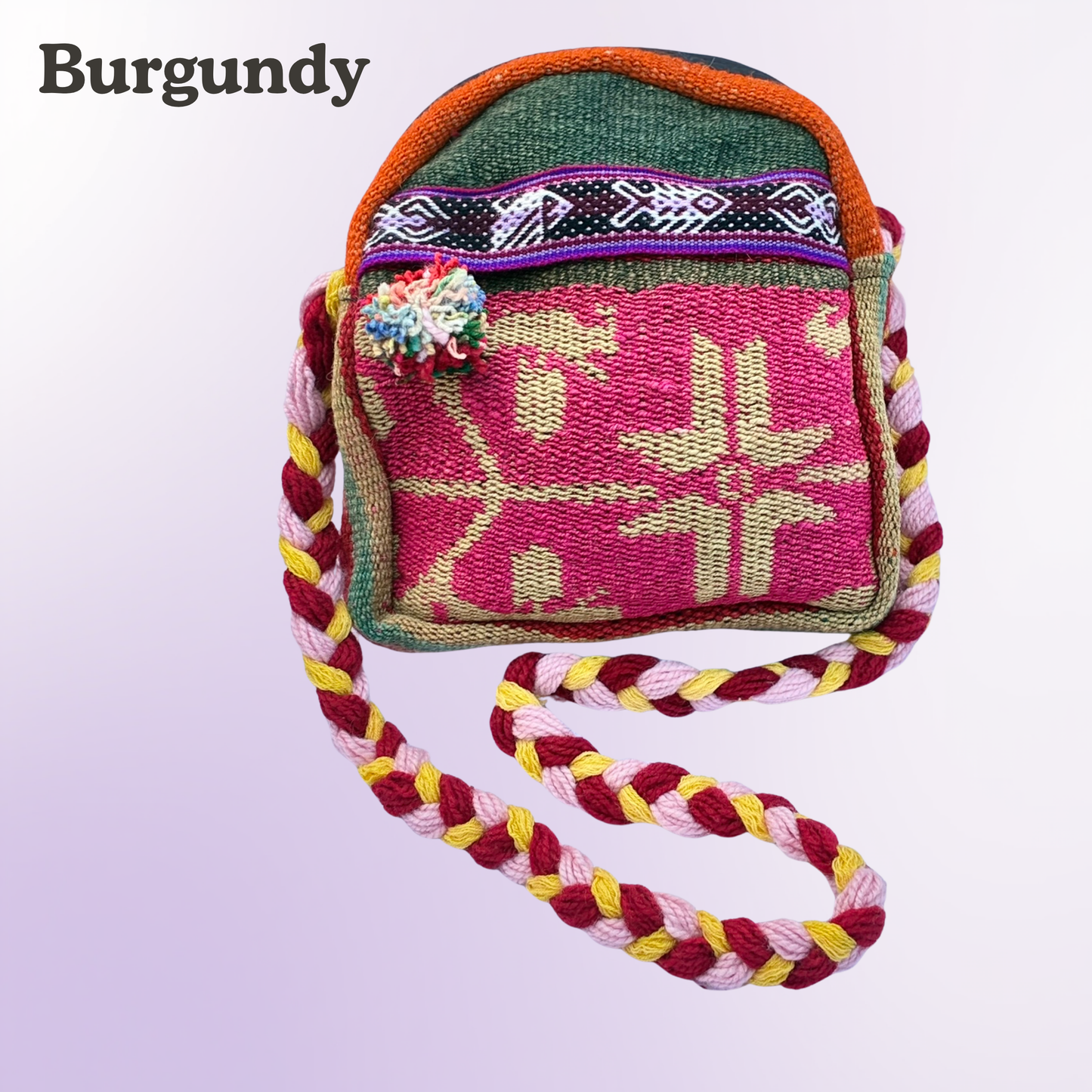Peruvian Braided Strap Bag