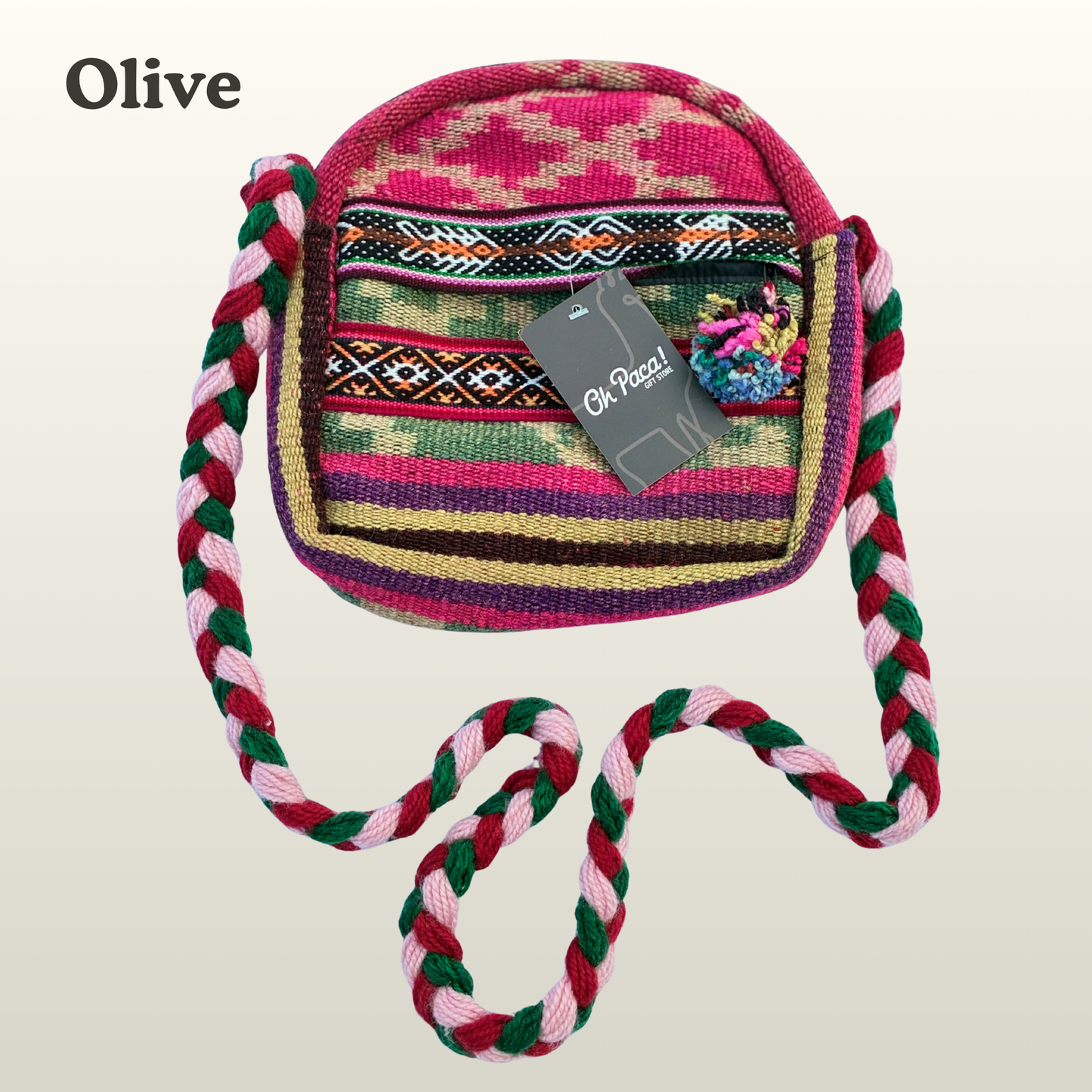 Peruvian Braided Strap Bag