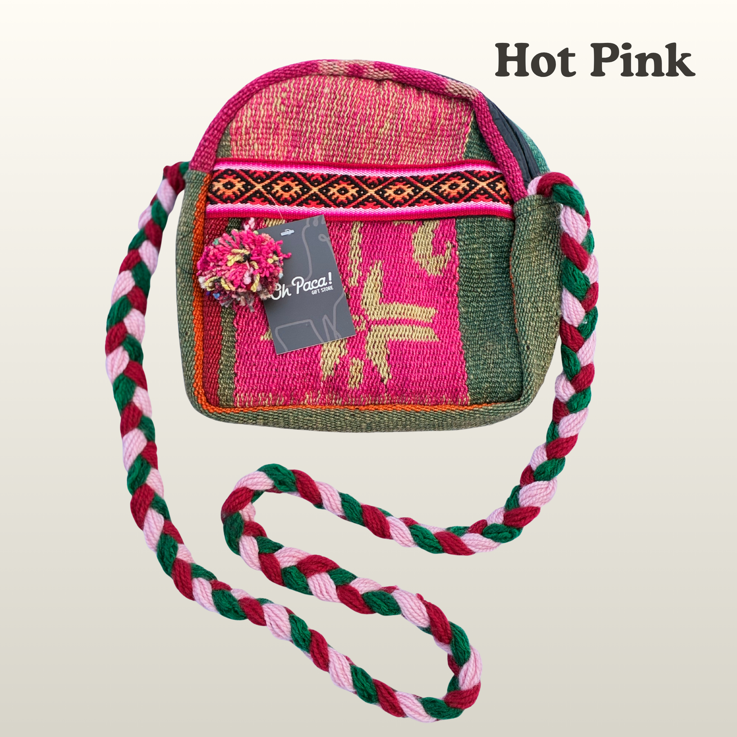 Peruvian Braided Strap Bag