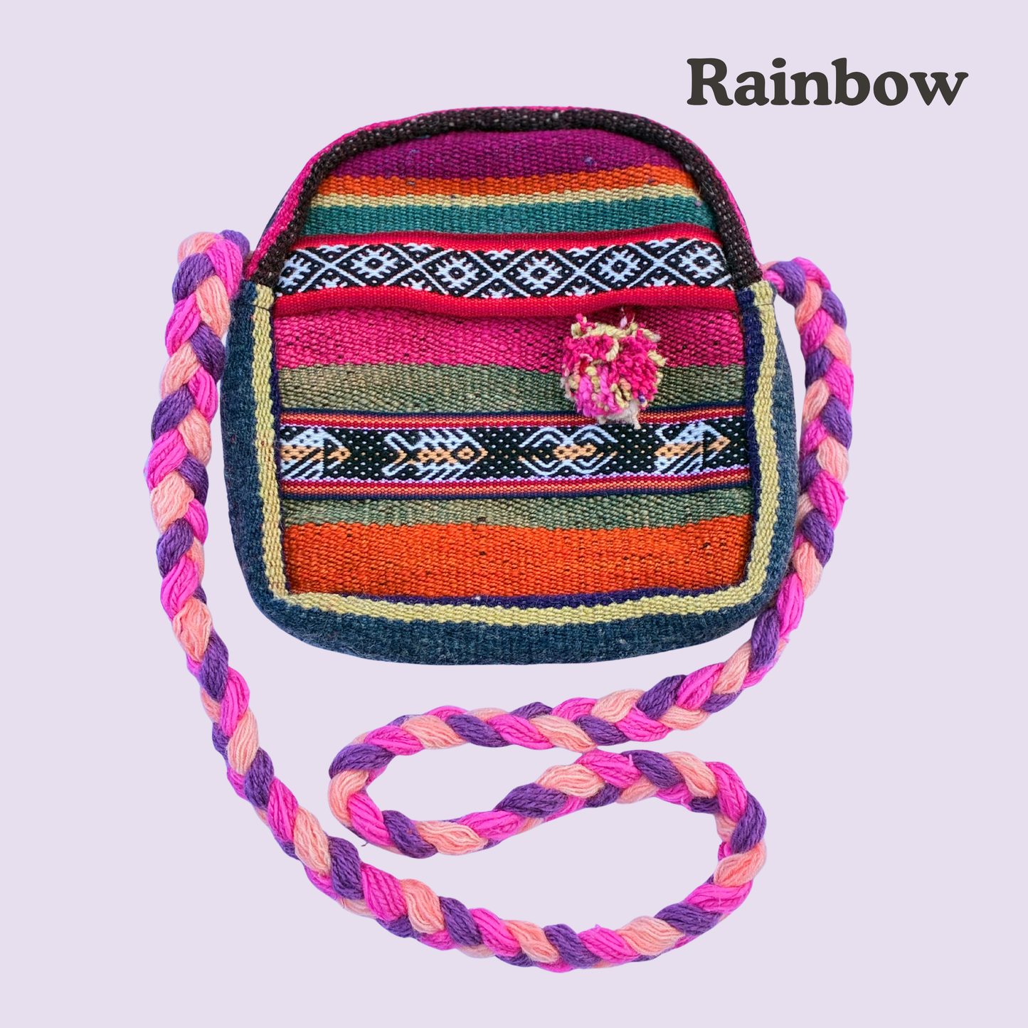 Peruvian Braided Strap Bag