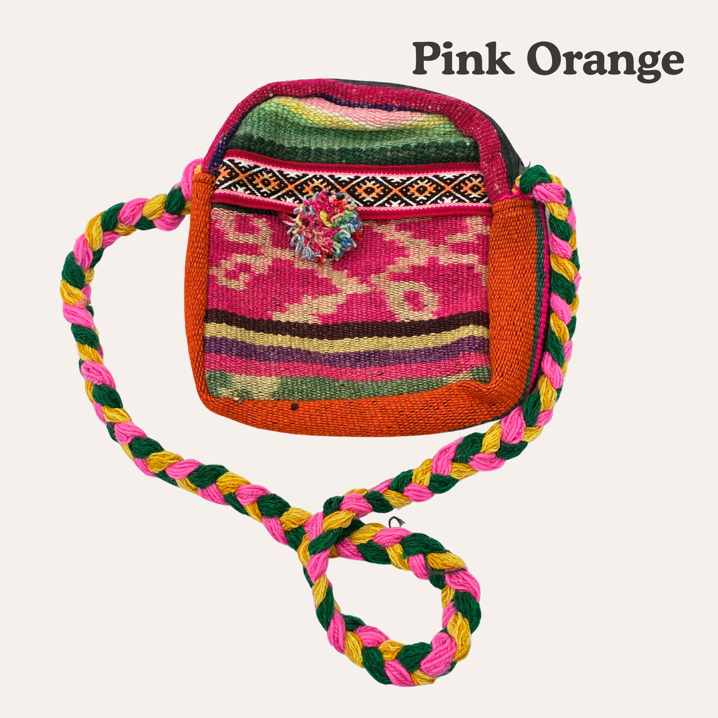 Peruvian Braided Strap Bag