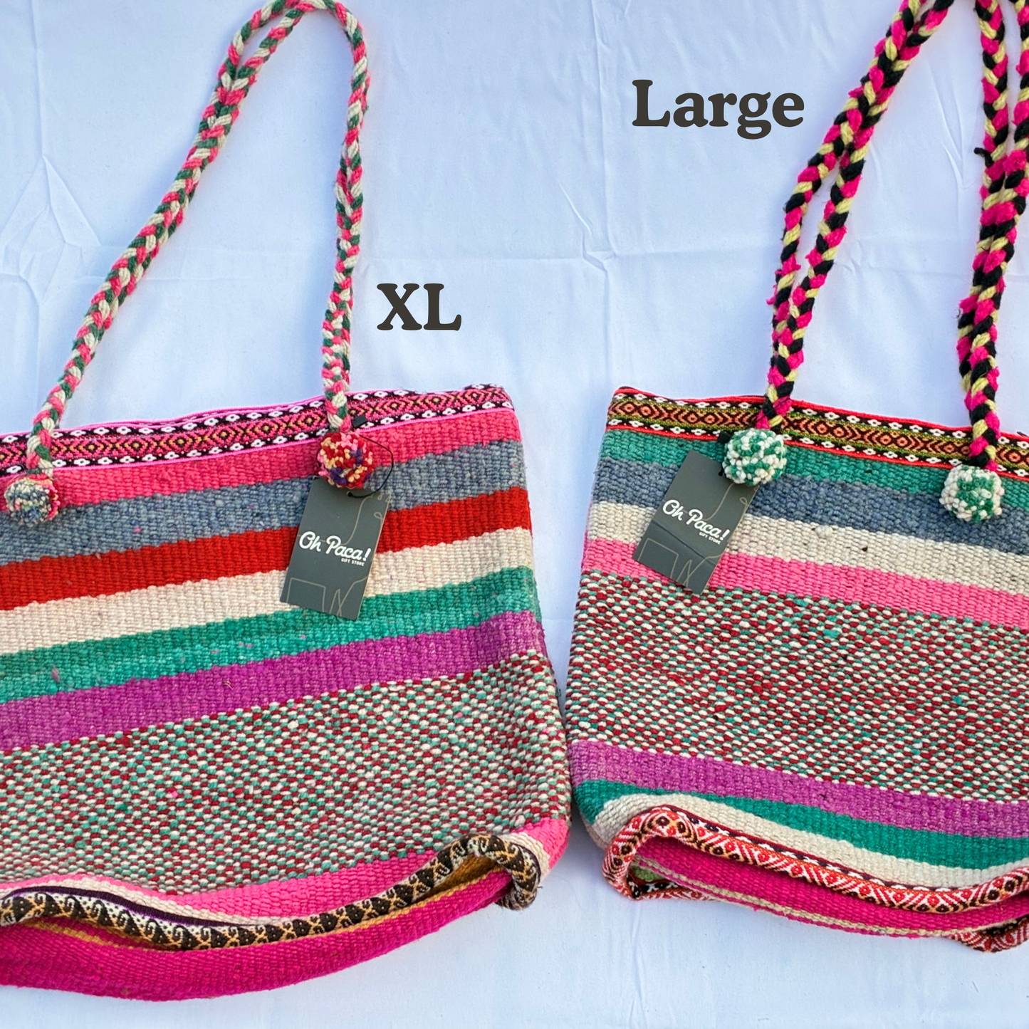 Handwoven Peruvian Tote Bag
