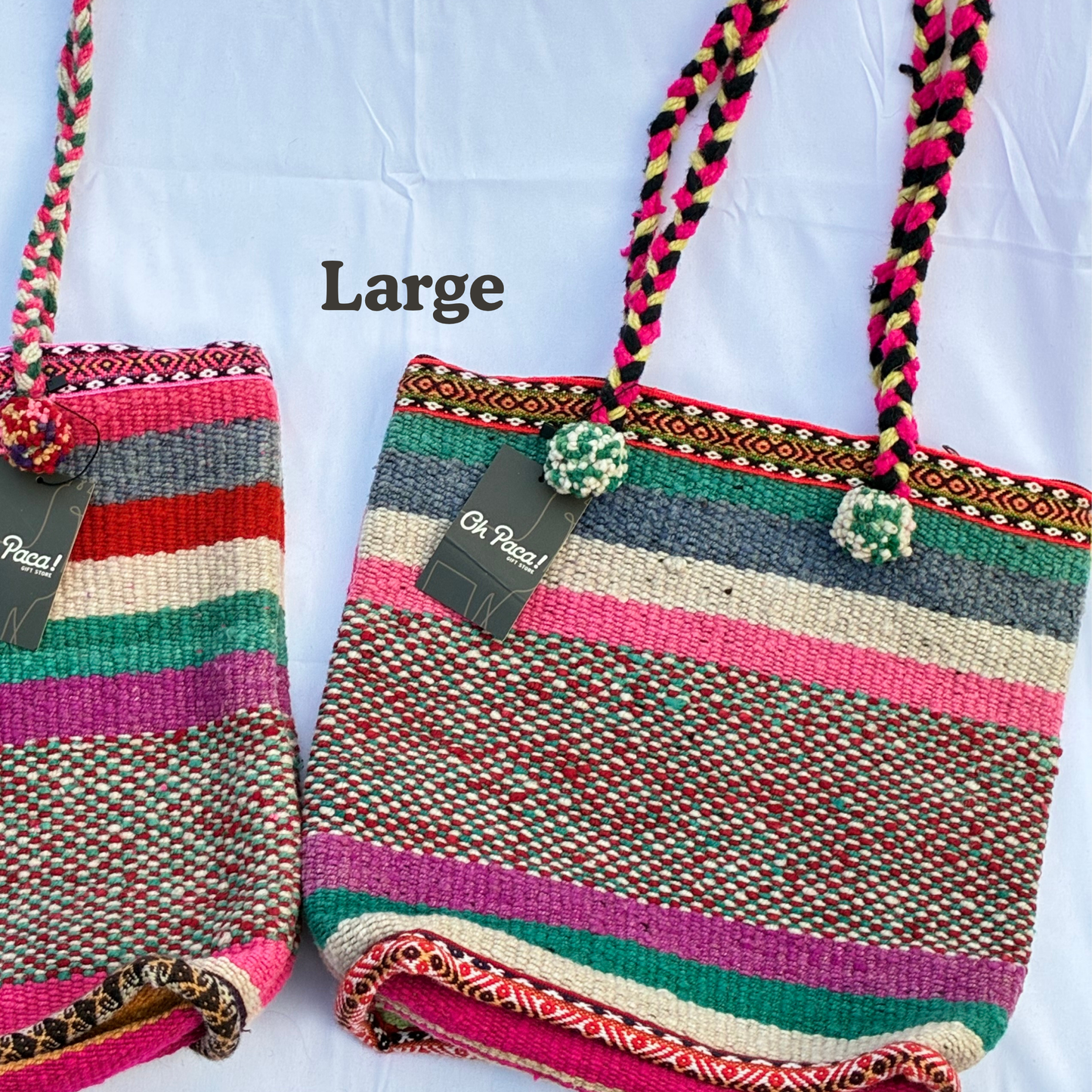 Handwoven Peruvian Tote Bag