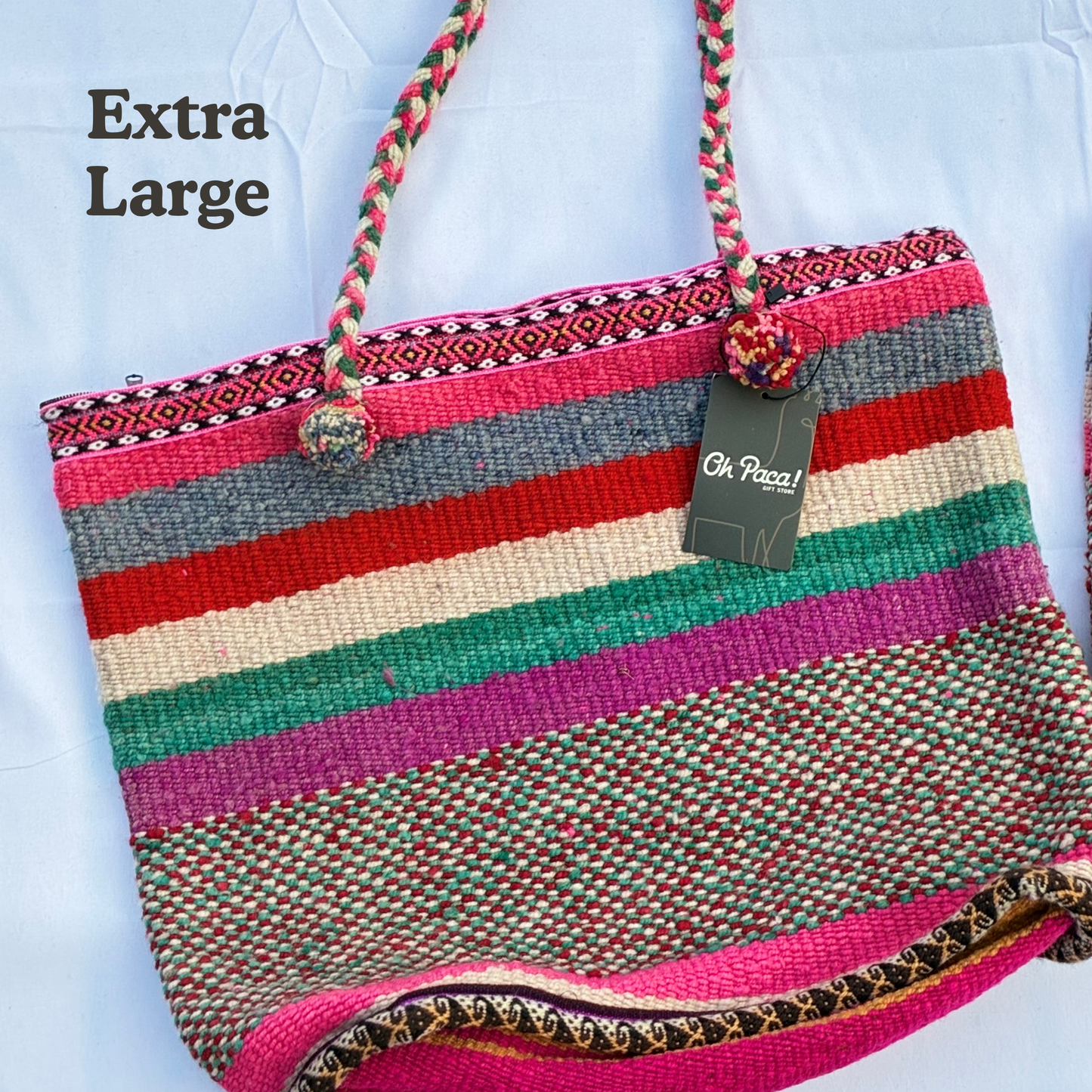 Handwoven Peruvian Tote Bag
