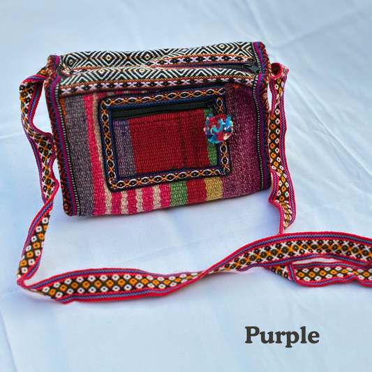 Handmade Square Crossbody Bag