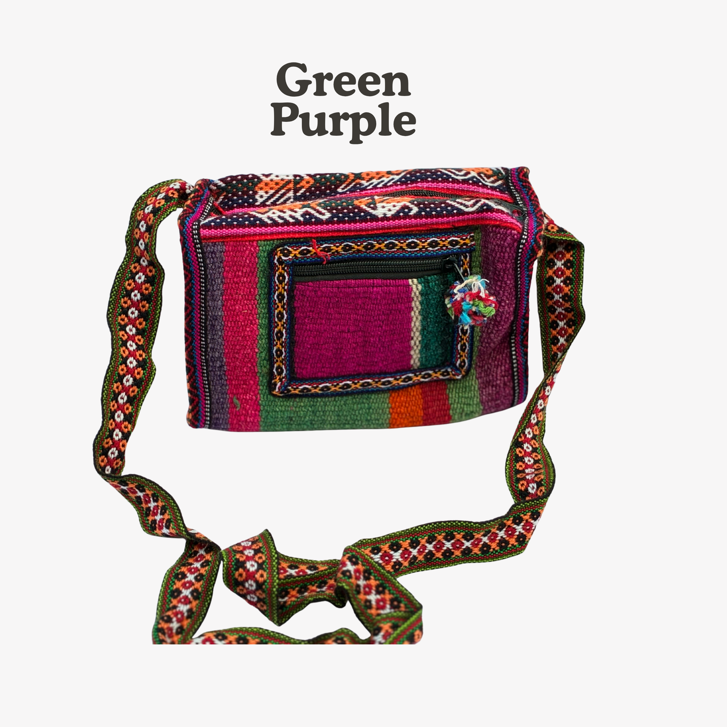 Handmade Square Crossbody Bag