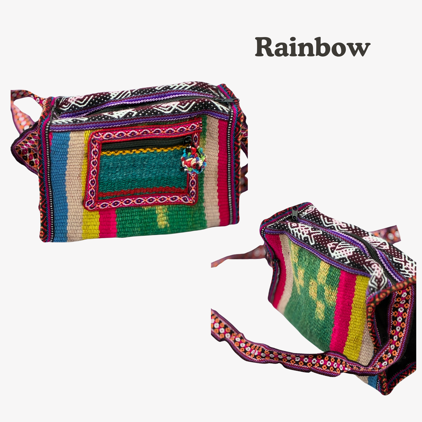 Handmade Square Crossbody Bag