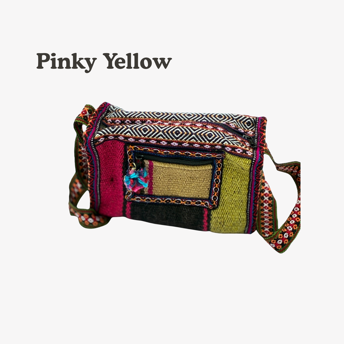 Handmade Square Crossbody Bag