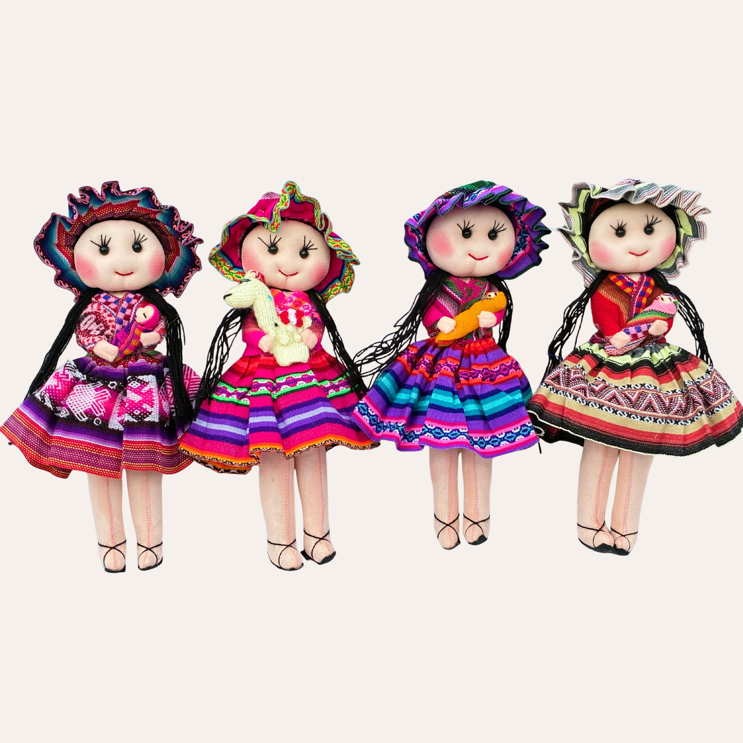 Handmade Andean Doll "Cholita"