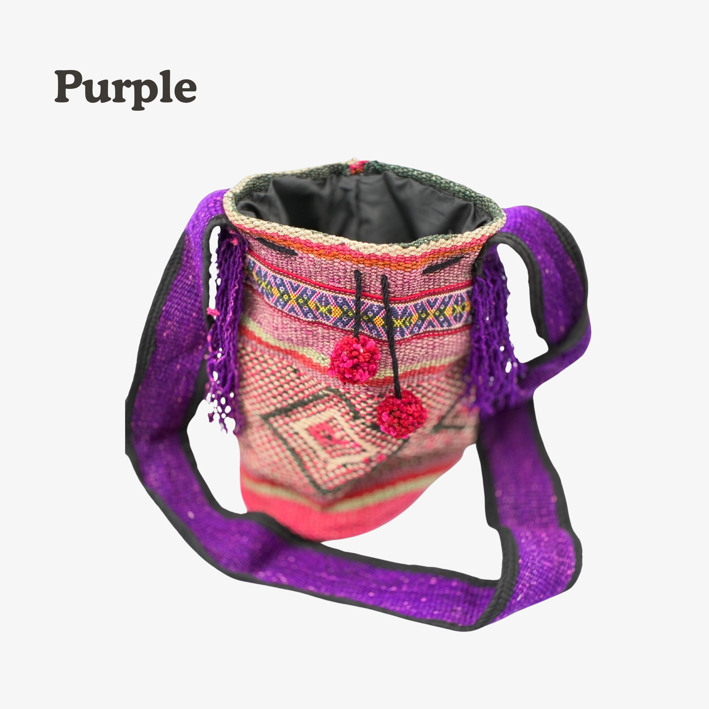 Handmade Peruvian Bucket Bag