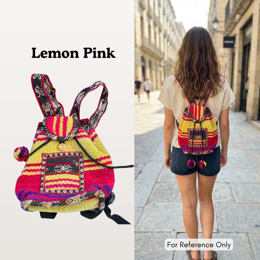 Handwoven Peruvian Mini Backpack