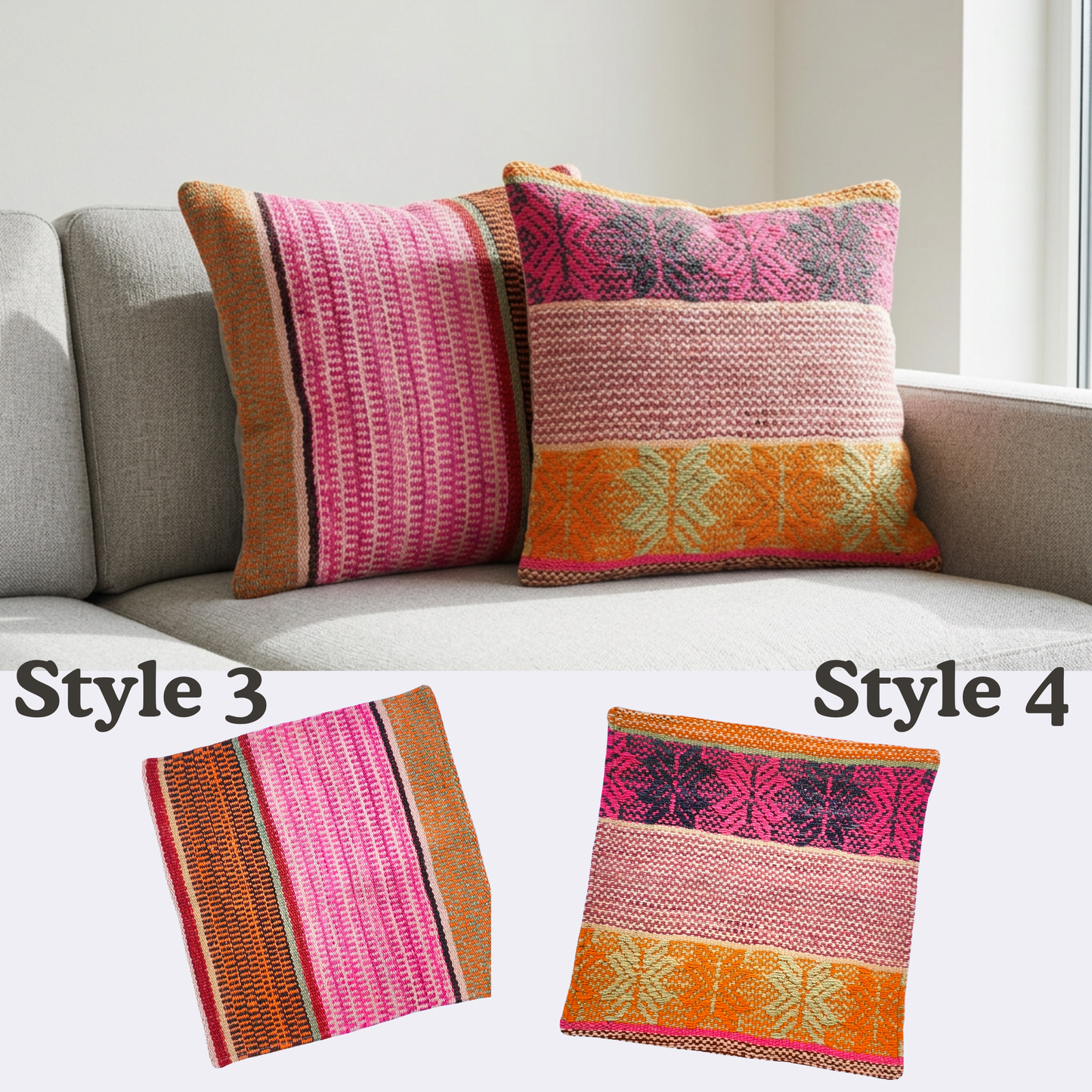 Handmade Peruvian Pillow Cover