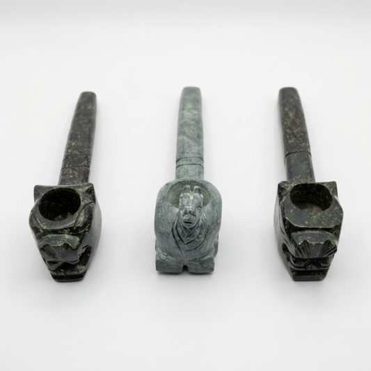 Hand Carved Stone Pipes