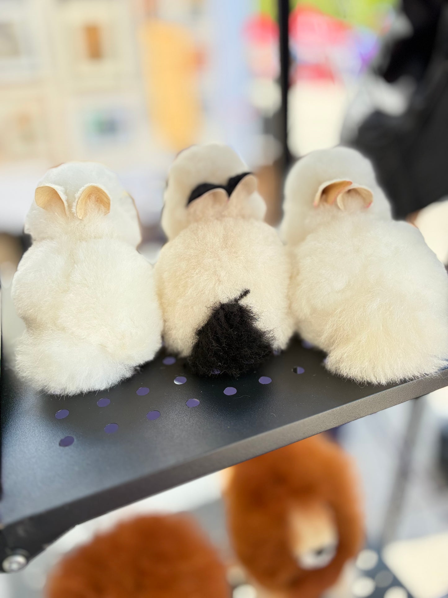 Handmade Alpaca Fiber Baby Bunny Plush