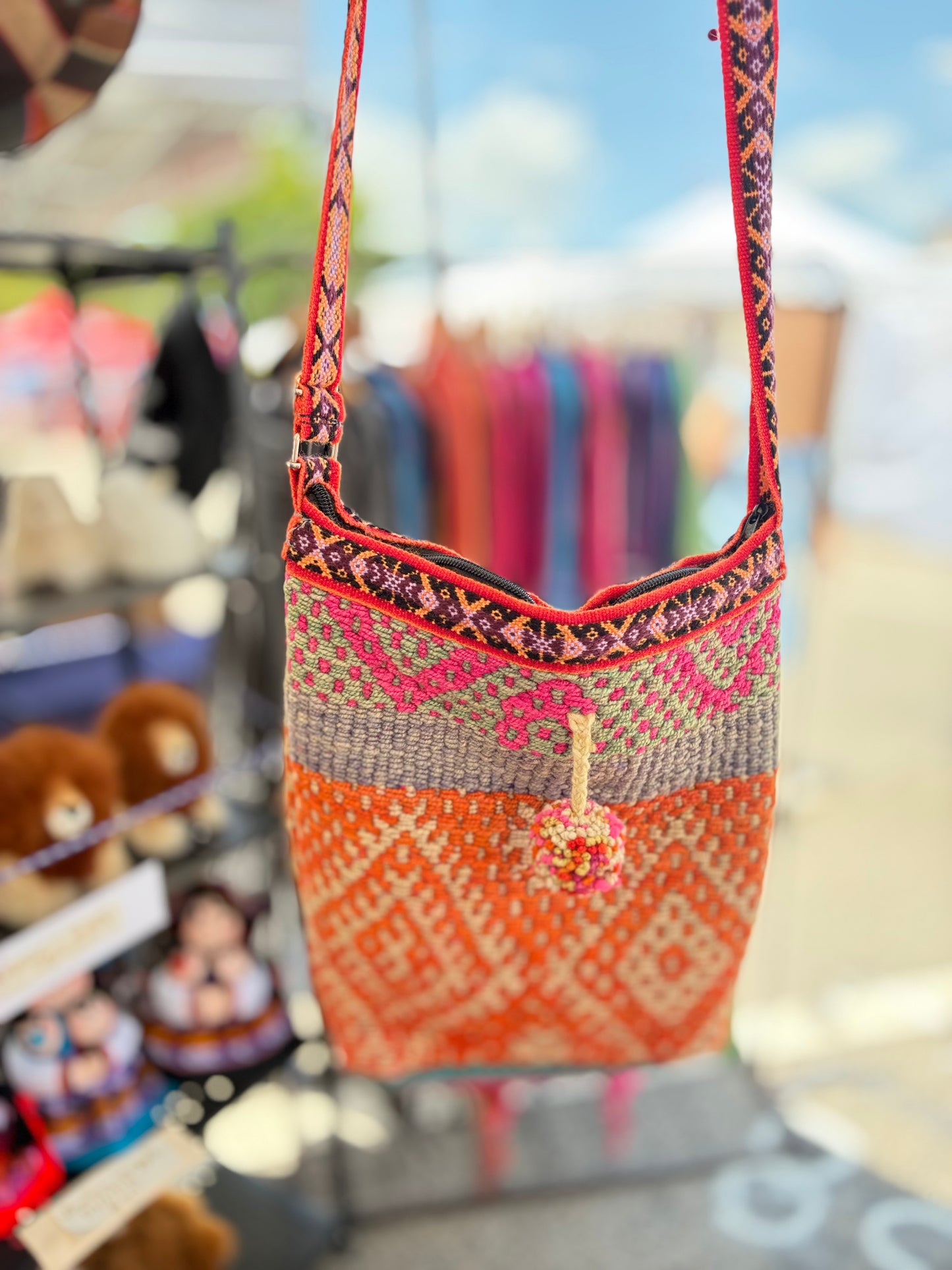 Peruvian Andean Crossbody Bag