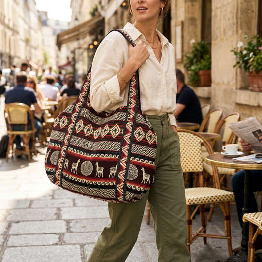 Handmade Andean Travel Bag