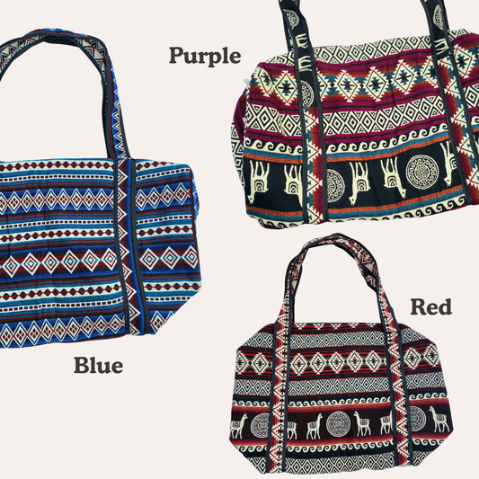 Handmade Andean Travel Bag