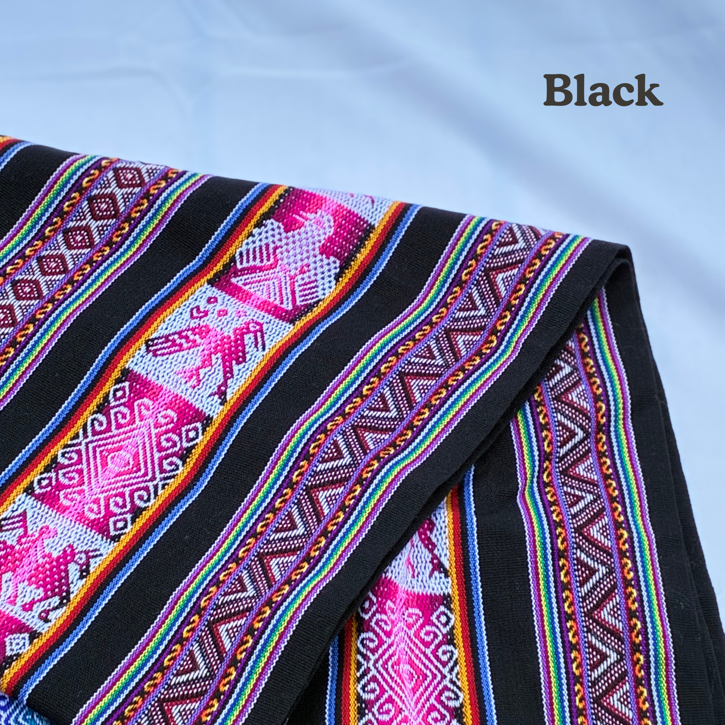 Traditional Peruvian Manta Fabric