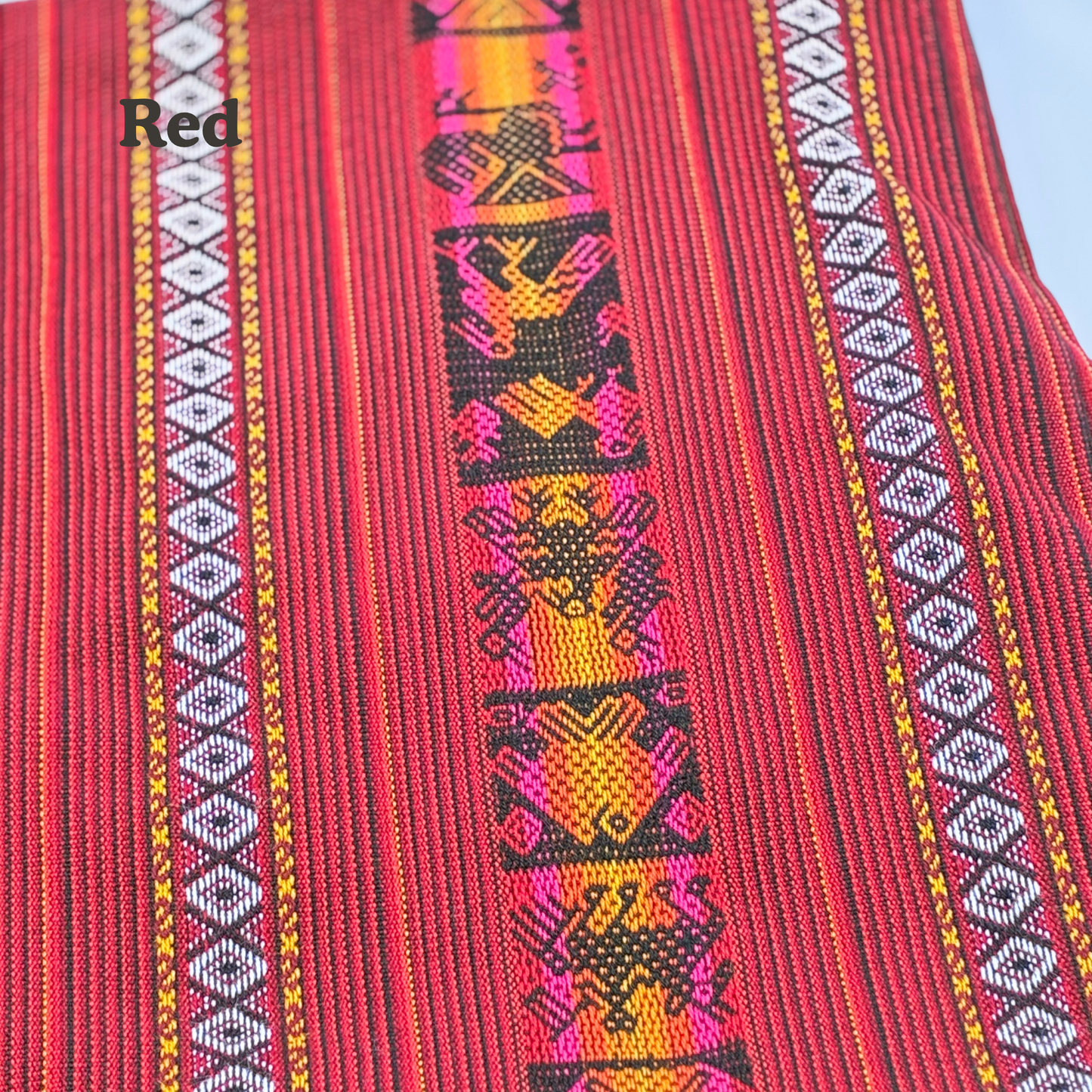 Traditional Peruvian Manta Fabric