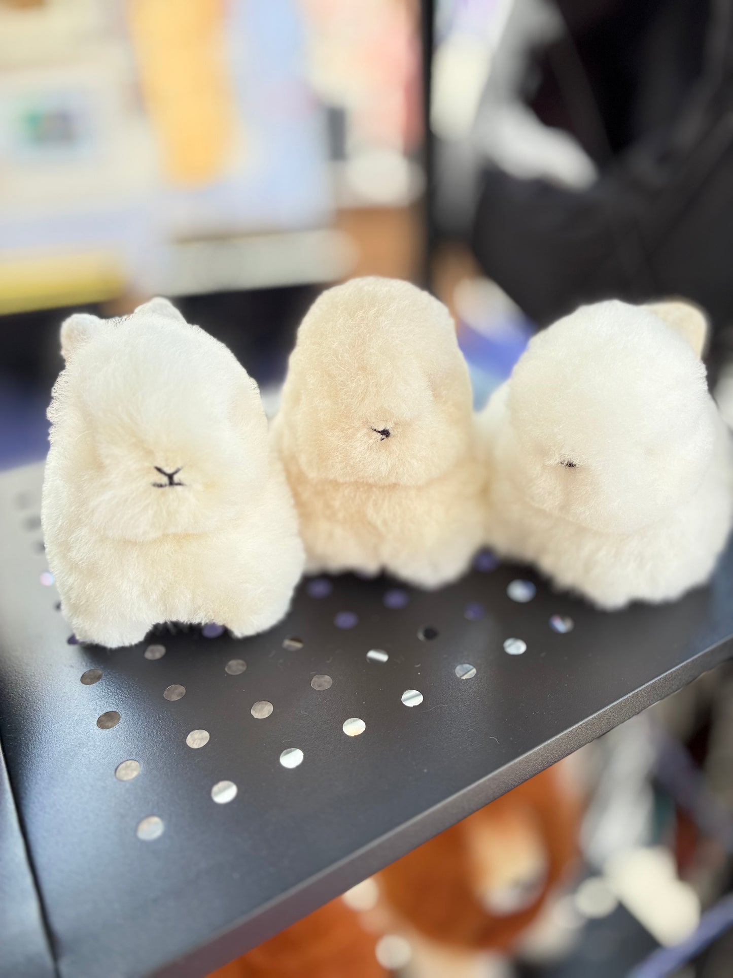 Handmade Alpaca Fiber Baby Bunny Plush