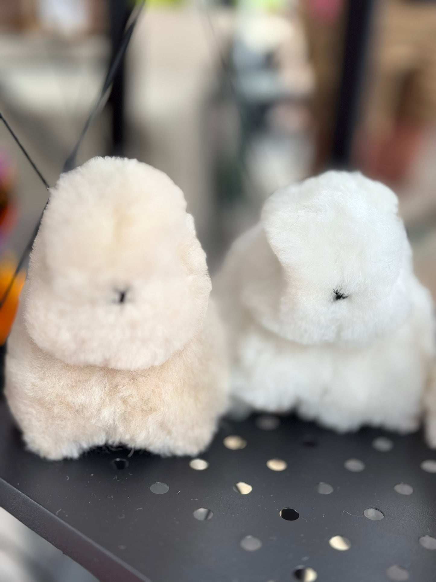 Handmade Alpaca Fiber Baby Bunny Plush