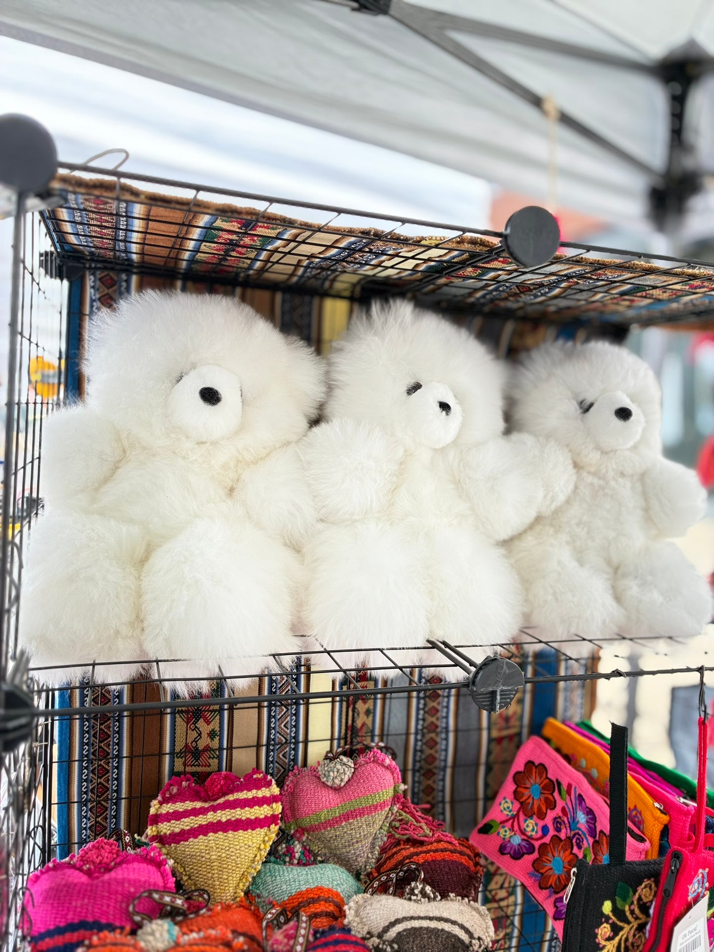 Alpaca Fiber Teddy Bear
